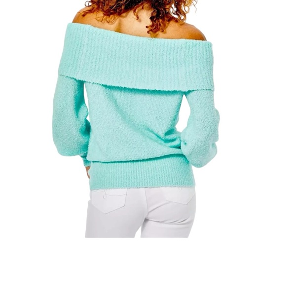 Lilly Pulitzer NWT Barrymore Sweater Seasalt Blue - Picture 6 of 7